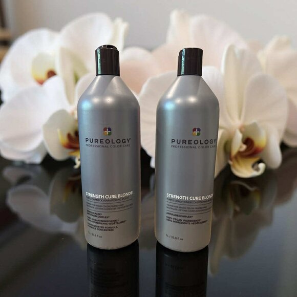 Pureology Strength Cure Blonde Shampoo & Conditioner 33.8 oz